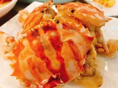 葱姜炒大花蟹-七宝农家菜(七宝老街店)