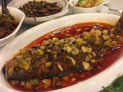 烧大黄鱼-老浒记烤鸭-北京菜(琉璃厂店)