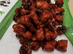酱爆核桃鸡丁-大眼锅贴水饺(河东店)