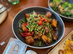 九层塔炒烧肉豇豆-亚特兰蒂斯·蟹餐厅 CRAB KITCHEN·鲜活海鲜