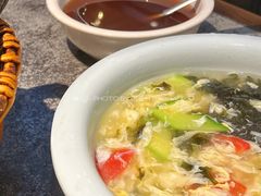 鸡蛋汤-华盛园卷子王农家菜水库鱼