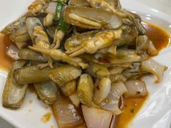 姜葱炒蛏子-沈家门小海鲜