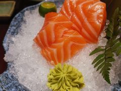 三文鱼腩刺生-炙柒Sekinana·精致料理 烧鸟·铁板烧(海上世界店)