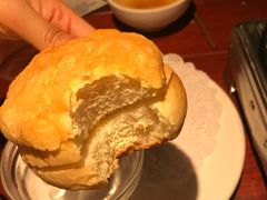 冰火两重天菠萝包-绿茶餐厅(华联万柳店)