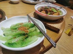 金蒜捞生菜梗-德胜轩正宗顺德菜(宝安沙井会展中心店)