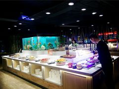 自助取餐区-瑞伯克牛排自助餐厅天一广场店