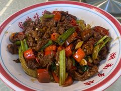 小炒黄牛肉-湖南乡情湘菜馆(罗湖店)