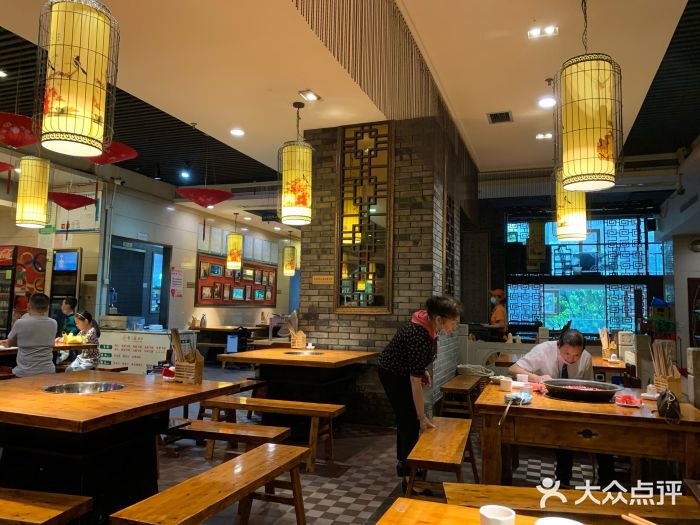 郝富贵火锅大堂图片