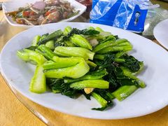 炒迟菜心-隔田烧鸡