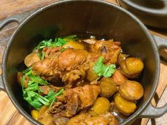 啫啫沙姜板栗鸡-铁公鸡·四川料理(天环广场店)