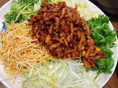 辛盤京酱肉丝-满园烤鸭·春饼(太原街万达店)