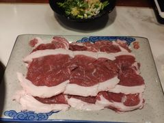 手切苏尼特羊上脑芯-宣武小院涮肉(前门店)