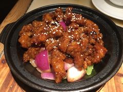 蒜香蜜汁排骨-绿茶餐厅(广州天河城店)