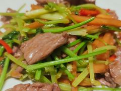 子油姜炒黄牛肉-新兴·金羊座·粤菜点心(乐峰店)