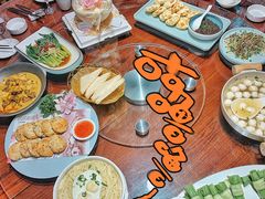 鲅鱼酱配石头饼-聚缘堂·海鲜私房菜(松岭路店)