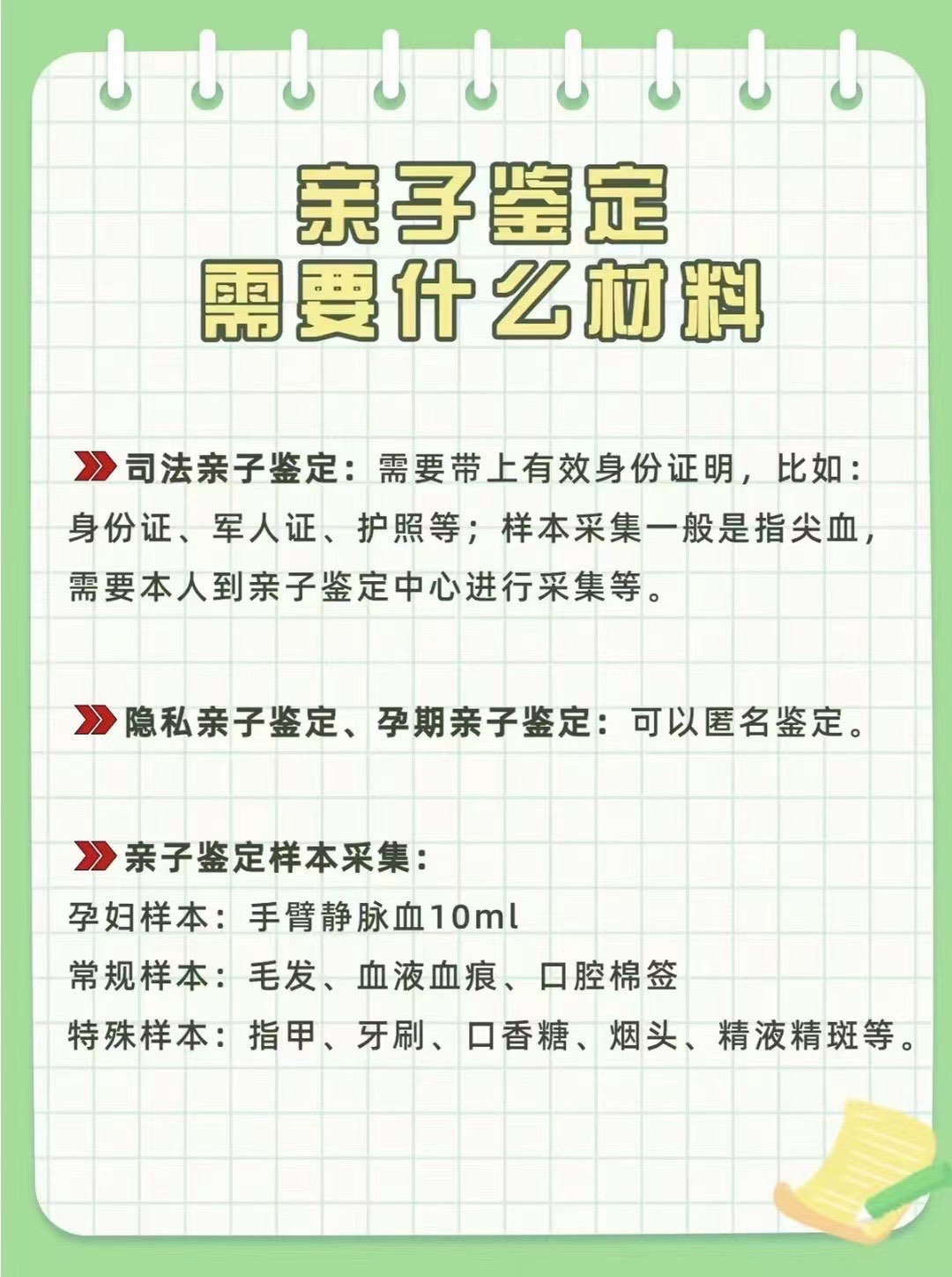 最便宜的亲子鉴定方法