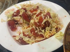红果拌菜心-来顺成饭庄