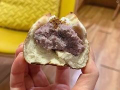 芋泥桂花碱水球-雀食面包店(钟楼店)