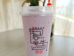 蓝莓奶昔-中央财经大学-食堂