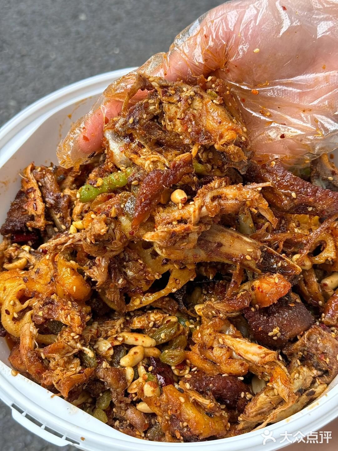 今天就想吃点辣的，抓抓鸡