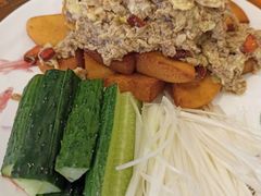 虾酱饽饽-天津乾毓德饭庄·清真传统炒菜·海鲜烧烤(咸阳路店)