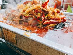 油泼肥肠烤鱼（清江鱼/斤）-锦尚阁烤鱼•天津菜(宣武门胡同店)