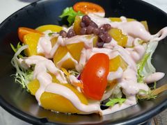 芒果酸奶沙拉-猪啊牛呀羊啊铜盘烤肉(正大广场店)