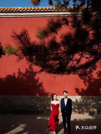 新中式太庙婚纱照 北京婚纱摄影。