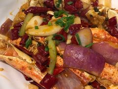 辣炒帝王蟹-蟹之国·精品蟹料理(极地店)