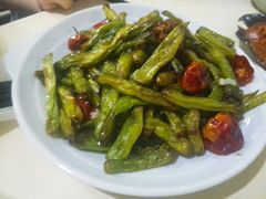 干煸芸豆-满口香饭店