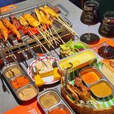  馋哭隔壁小孩的炭烤铺～超绝包浆豆腐