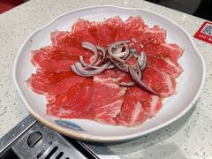 瘦牛浇汁-韩时烤肉(丰科万达广场店)