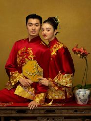 -藤薰定制中式嫁衣礼服旗袍店