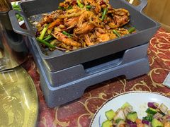 干锅虾-喜悦小串海鲜烧烤大排档(高新万达店)