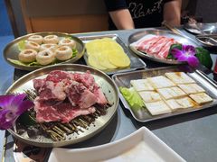 蒜香蘑菇-围炉肉舍•炭烤活鳗•丹东海鲜烤肉(步行街店)