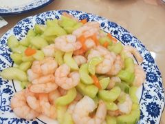 青瓜大虾仁-北方饺子王·海肠捞饭·海鲜锅(山大店)