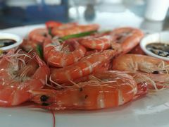 白灼海虾-海上驿站渔家菜馆