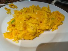 香葱炒山鸡蛋-崂山水果园农家宴(泉水鸡店)