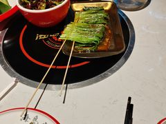 烤韭菜-海岛八号龙虾烧烤田鸡(蓝天路总店)