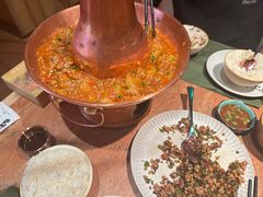 土司铜锅油焖鸡-浩海火燒雲傣家菜(芮欧百货店)