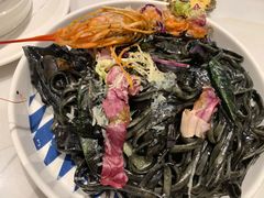 大虾海鲜墨鱼汁扁面-打趸BTC·Breaktime cafe(北京路店)