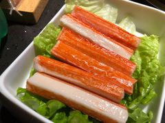 黄金蟹柳-锅说大脸毛肚重庆老火锅(佐阾店)