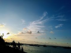 凤凰晚霞-吕四渔港