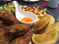 沙拉烤翅拼盘-杜家小馆(农大店)
