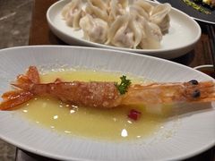 椴树雪蜜腌大虾-喜鼎海胆水饺(东港店)