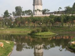 -舍利塔滩地公园-无垢净光舍利塔
