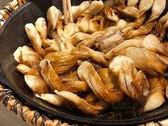 排骨豆角卷子-华盛园卷子王农家菜水库鱼