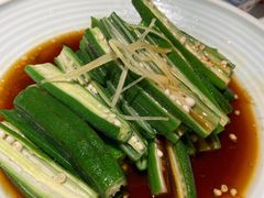 原生态秋葵-老头儿油爆虾·知味杭州(爱琴海购物中心)