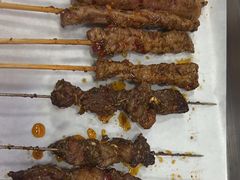 秦川黄牛招牌烤肉筋-叁宝烧烤 西安烧烤 领跑品牌(学府路店)