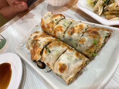 葱饼卷牛肉-台北楚楚园馅饼粥(虹桥南丰城店)